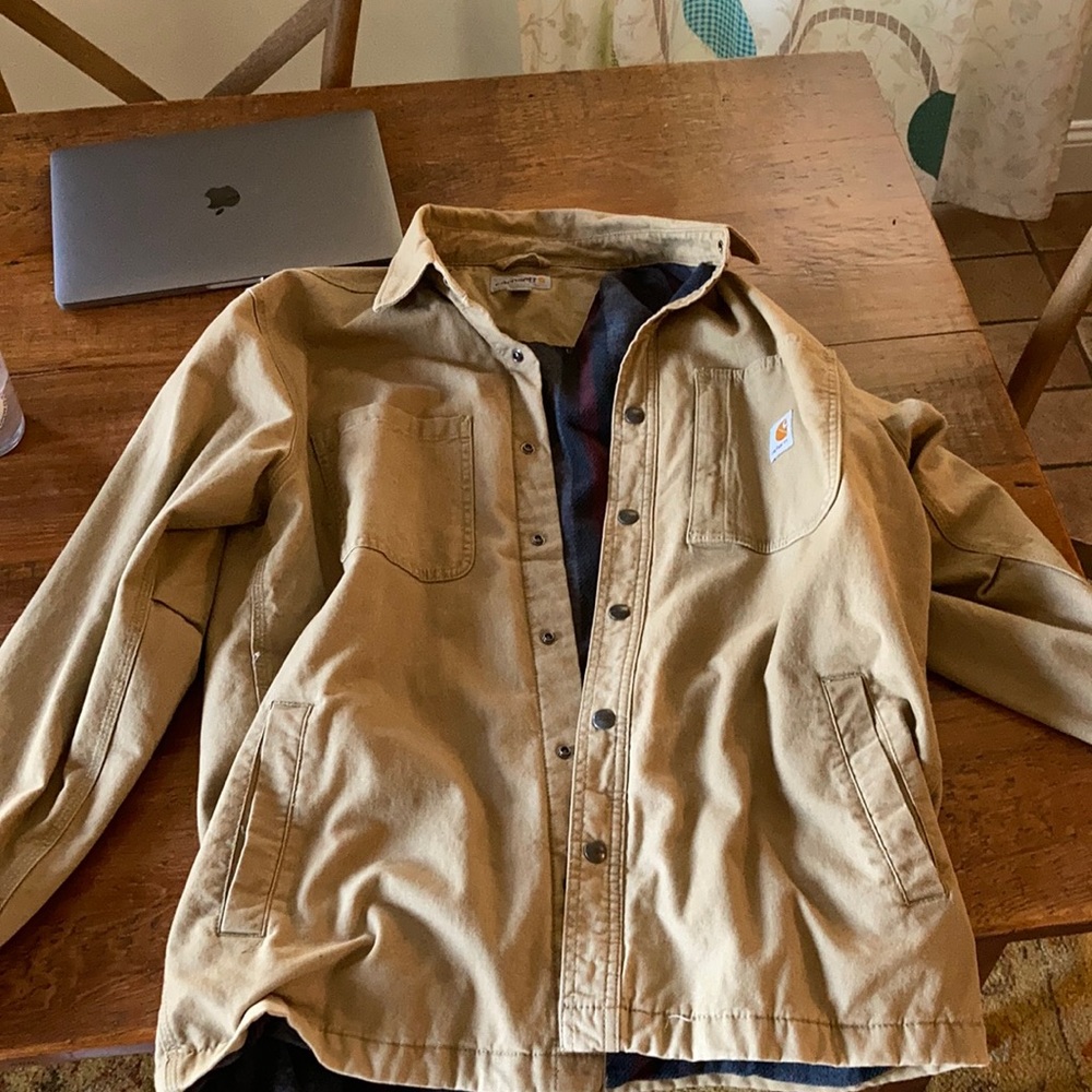 Carhartt rugged flex fleece lined rigby jacket